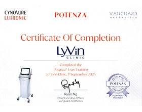 Certificate of Completion Potenza