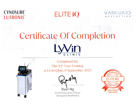 Certificate of Completion Elite IQ