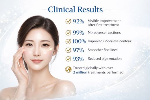Clinical results of Deusaderm LIDO Collagen Injection in JB | Lyvin Clinic JB